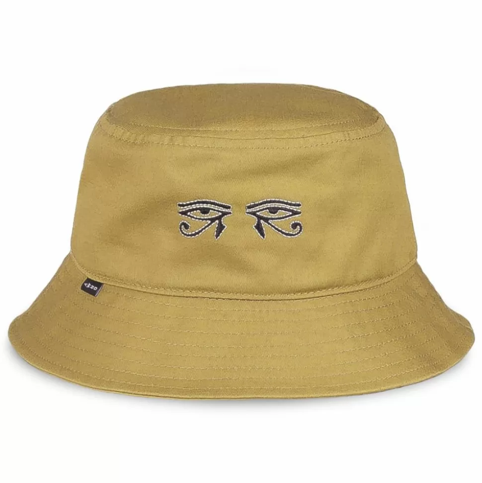 Head Wear*Grimey Bucket Fire Route - Brown - Spring 23