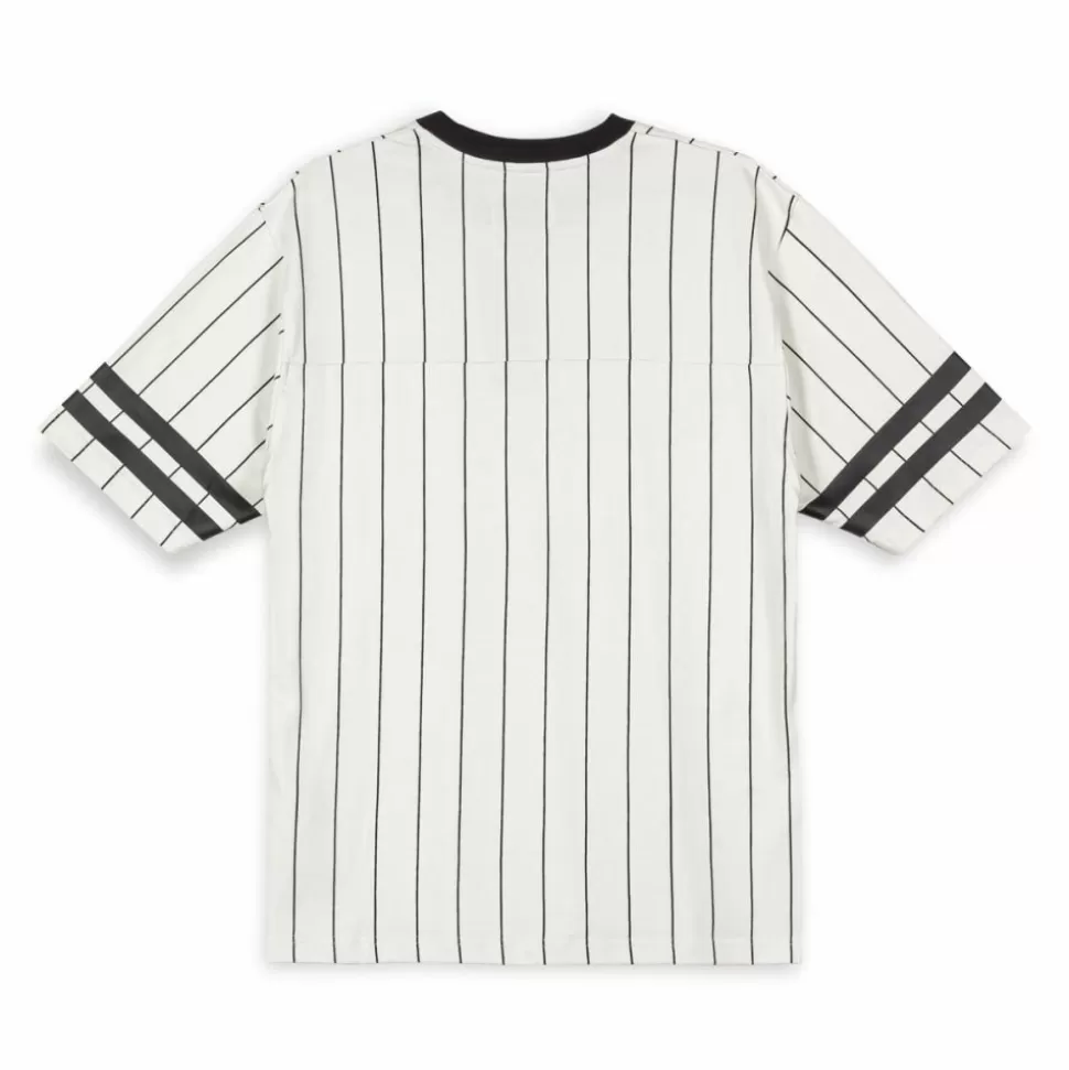Ss24*Grimey Camiseta De Football Causing Panic Heavyweight - Off White - Ss24