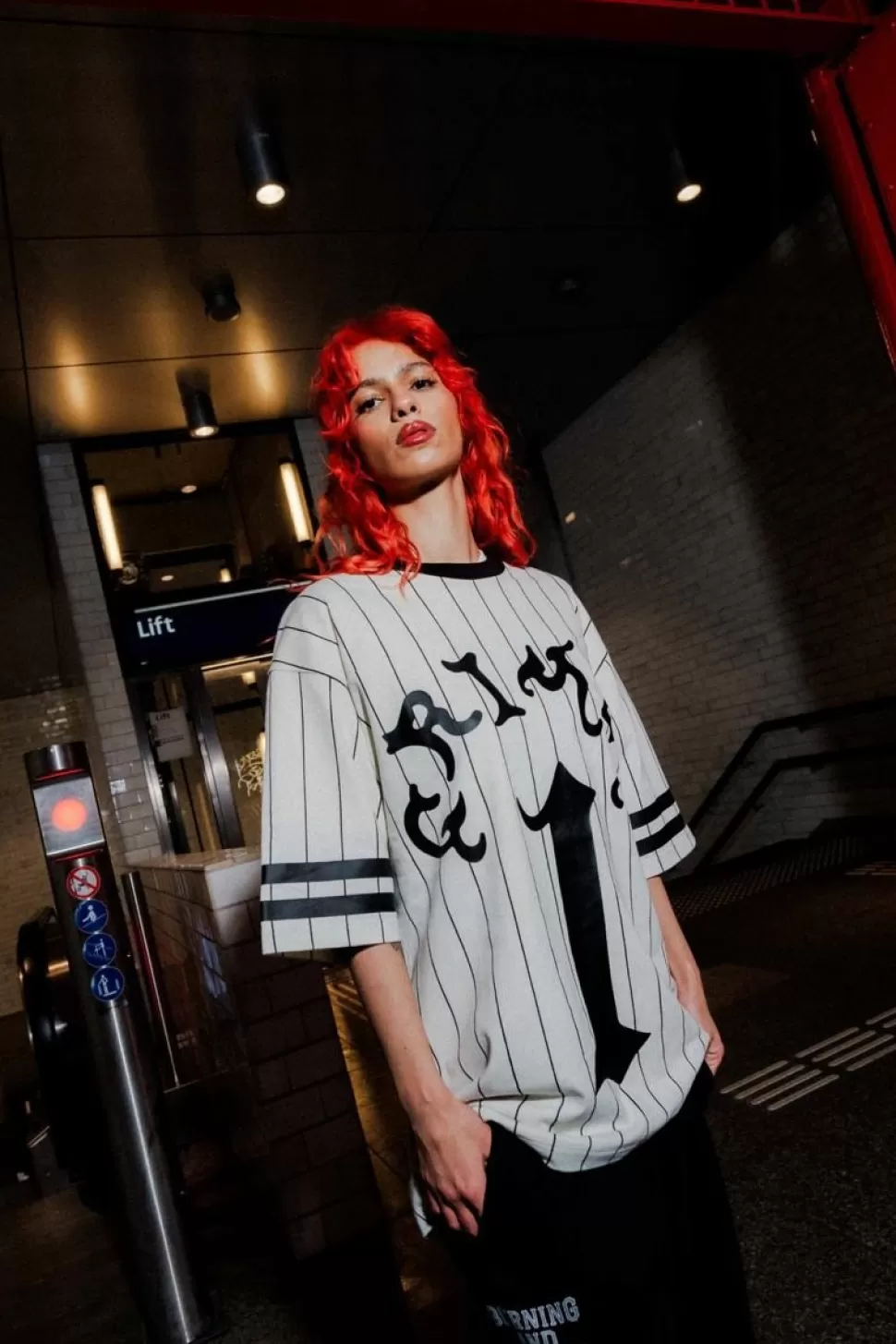 Ss24*Grimey Camiseta De Football Causing Panic Heavyweight - Off White - Ss24