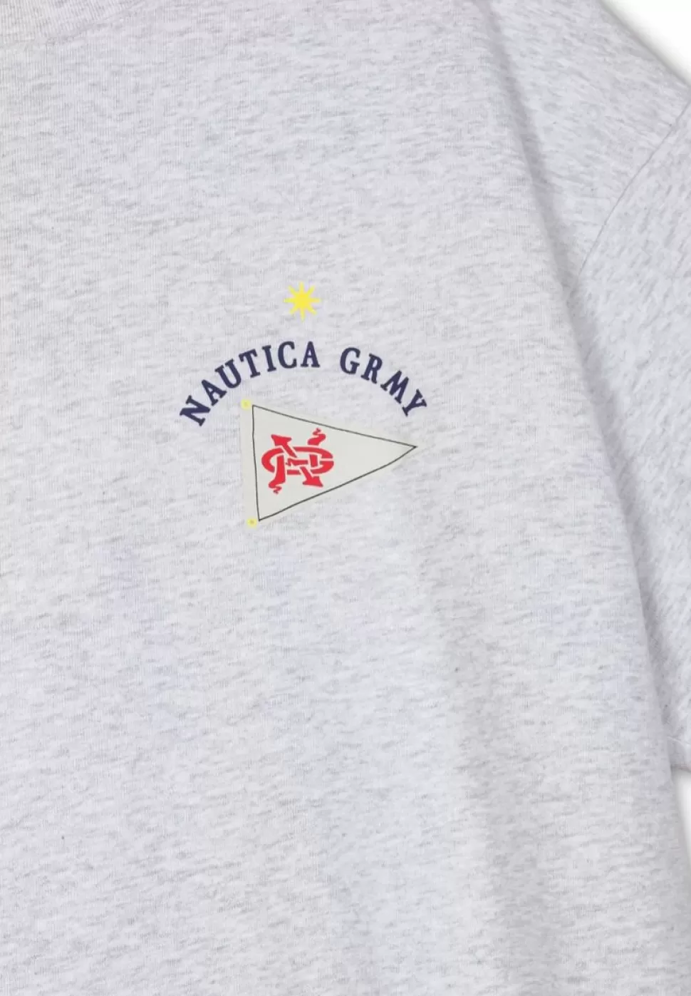 Ss24*Grimey Camiseta Mighty Harmonist Nautica X Grmy - Sport Grey - Ss24