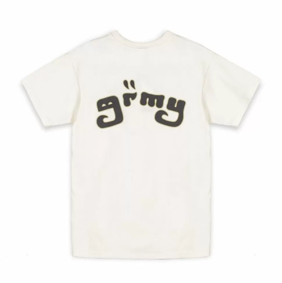 Organic*Grimey Camiseta Tusker Temple Regular - White - Fw23