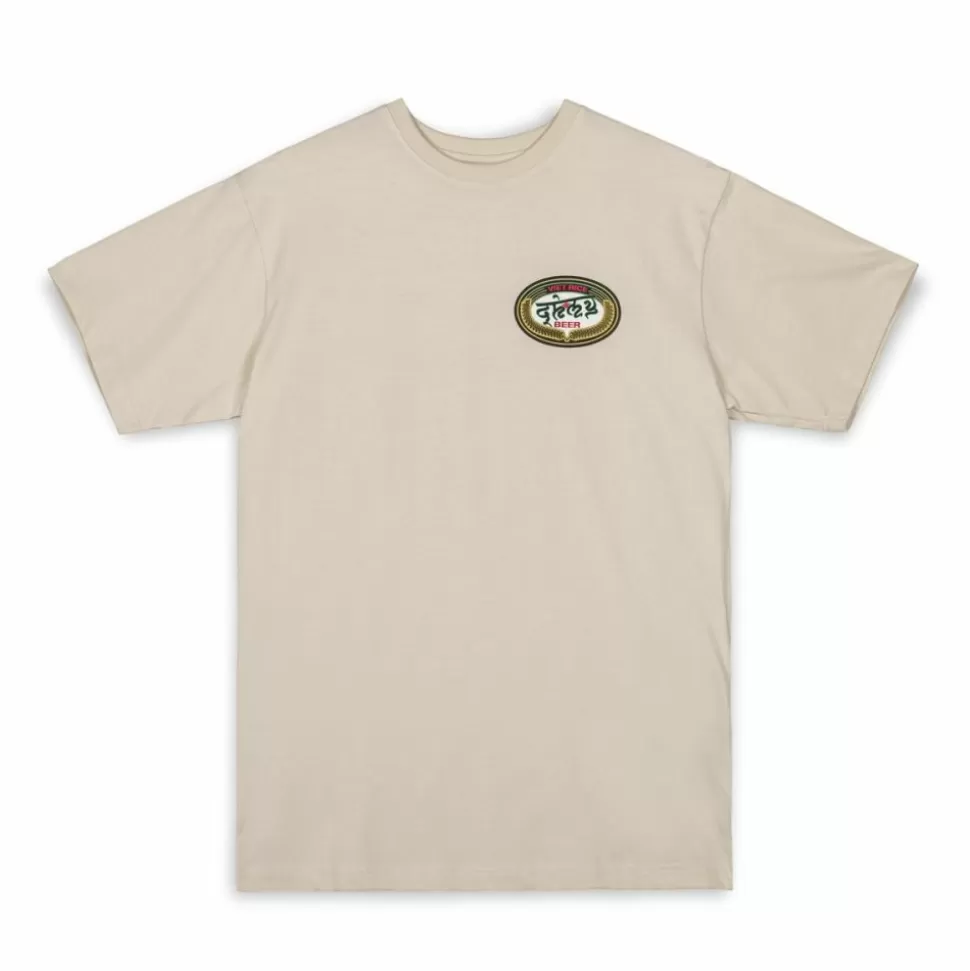 Organic*Grimey Camiseta Viet Cong Beer Regular - Cream - Summer 23