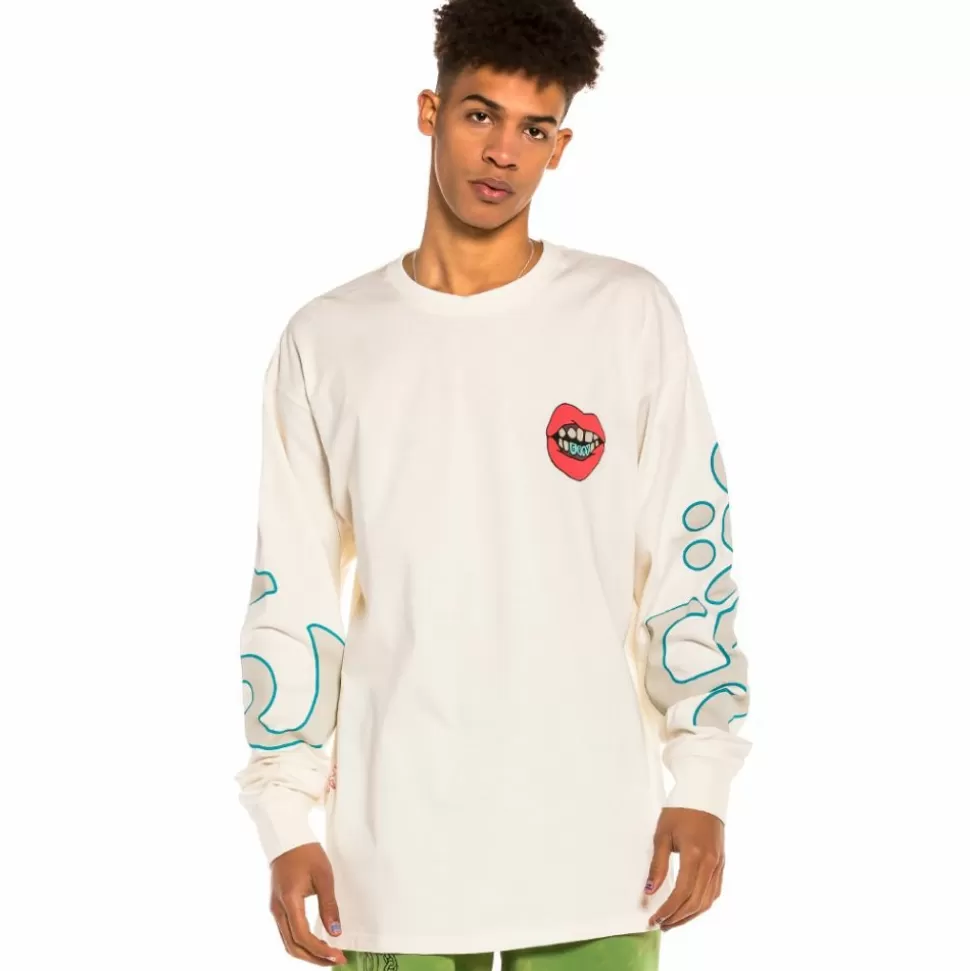 Tees*Grimey Camiseta Manga Larga "Day Dreamer" - White - Spring 22