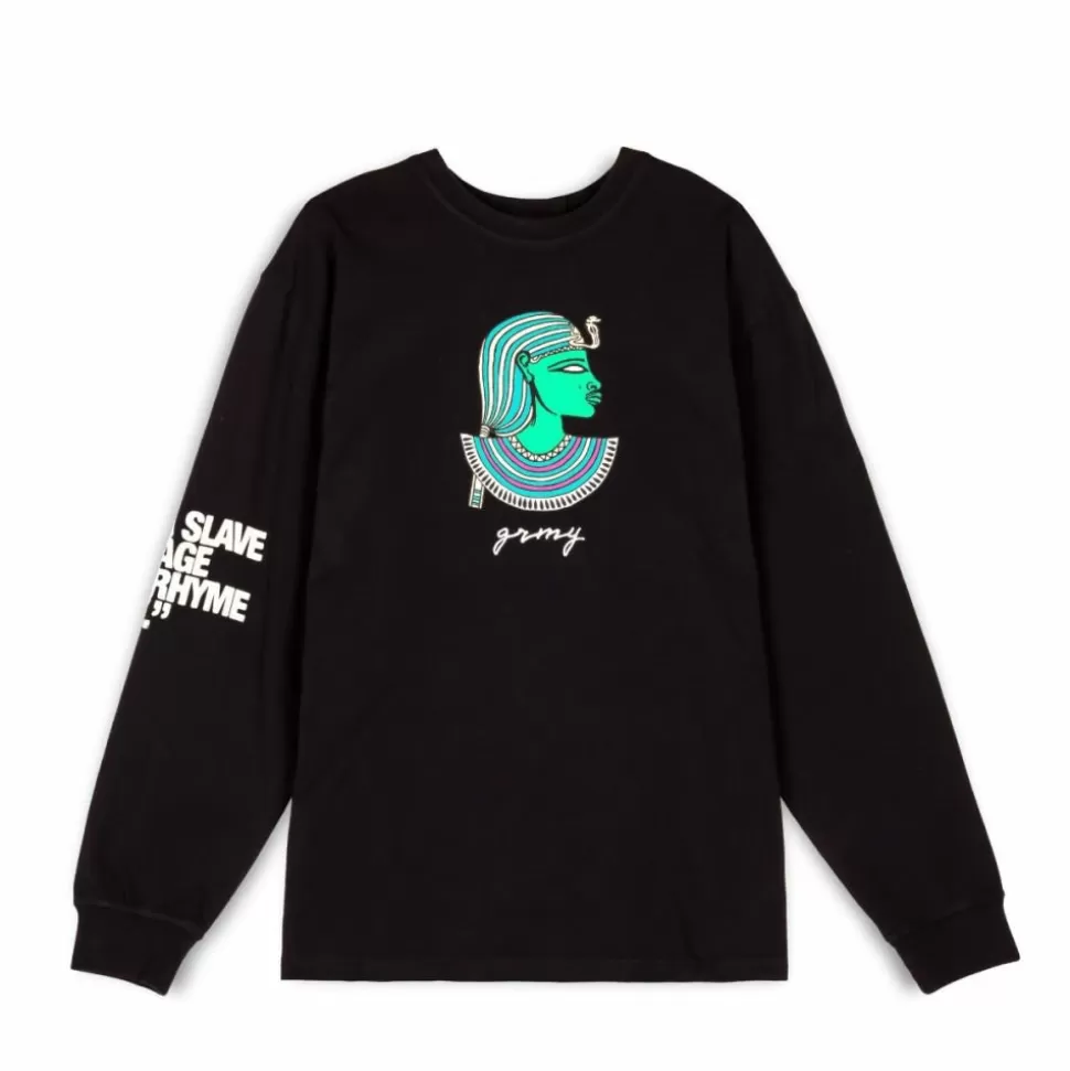 Organic*Grimey Camiseta Manga Larga "Iam" - Black - Fall 22