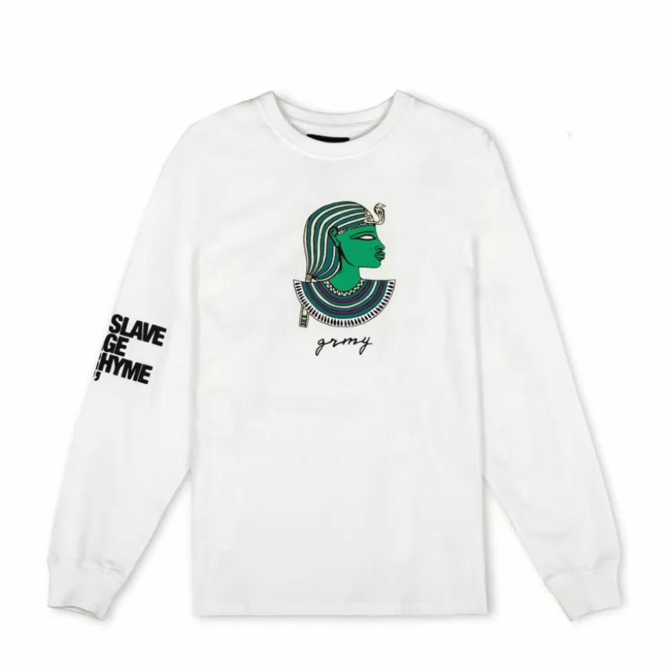 Organic*Grimey Camiseta Manga Larga "Iam" - White - Fall 22