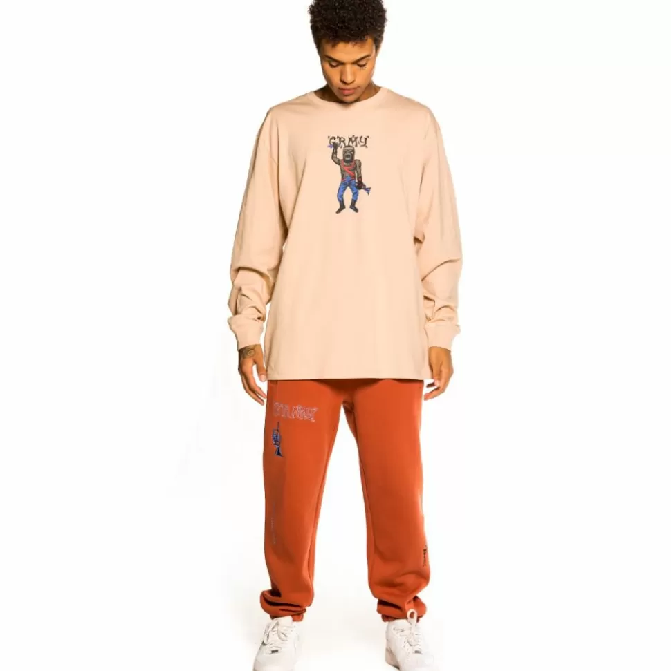 Tees*Grimey Camiseta Manga Larga "Jazz Thing" - Cream - Fall 21