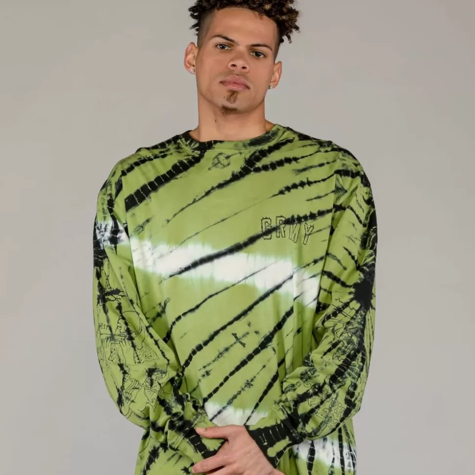 Tees*Grimey Camiseta Manga Larga The Toughest - Tie And Dye - Spring 23