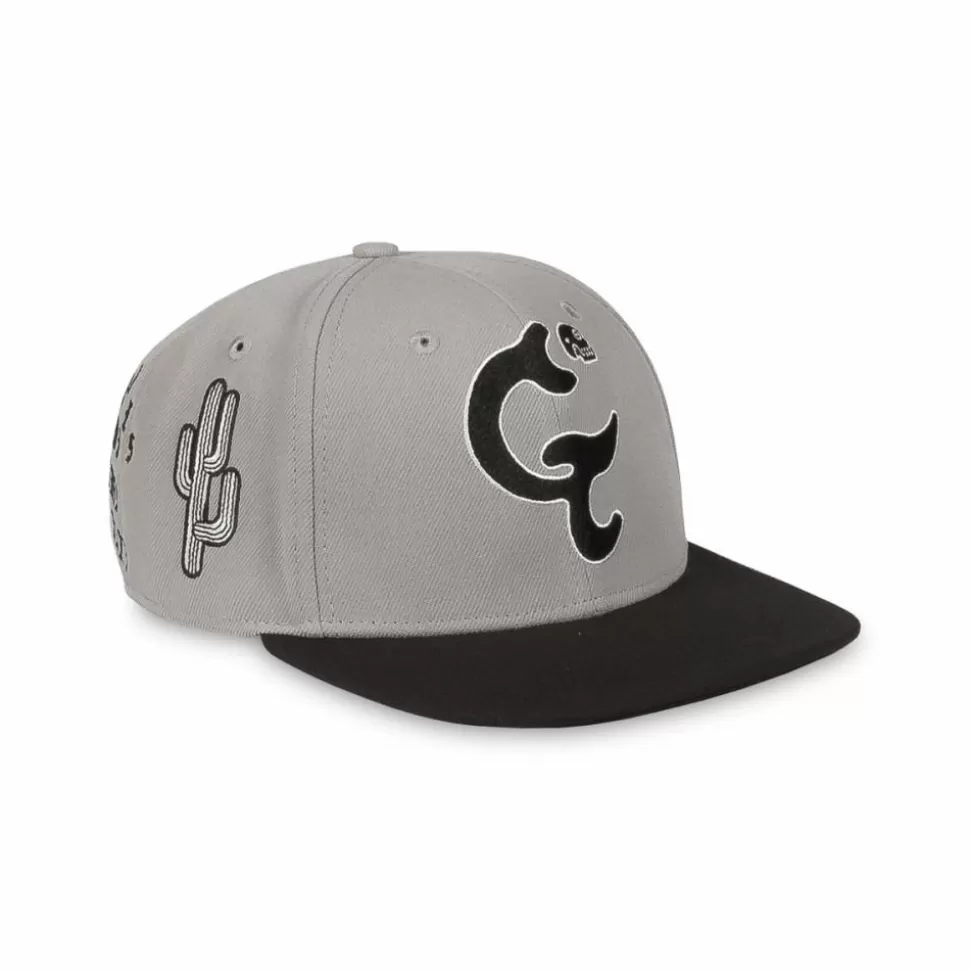 Head Wear*Grimey Gorra Causing Panic Snapback - Grey - Ss24