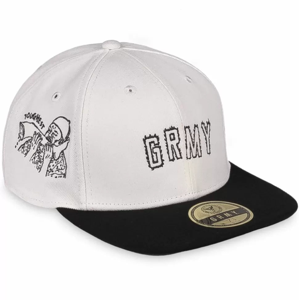 Head Wear*Grimey Gorra The Toughest Fitted - Cream - Spring 23