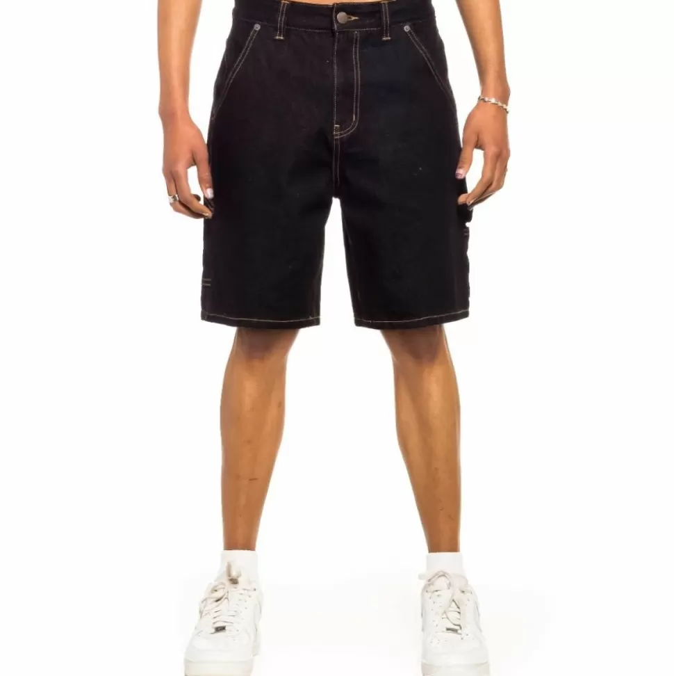 Shorts*Grimey "Day Dreamer" Denim Shorts - Washed Black - Spring 22