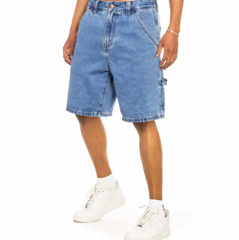 Shorts*Grimey "Day Dreamer" Denim Shorts - Washed Blue - Spring 22