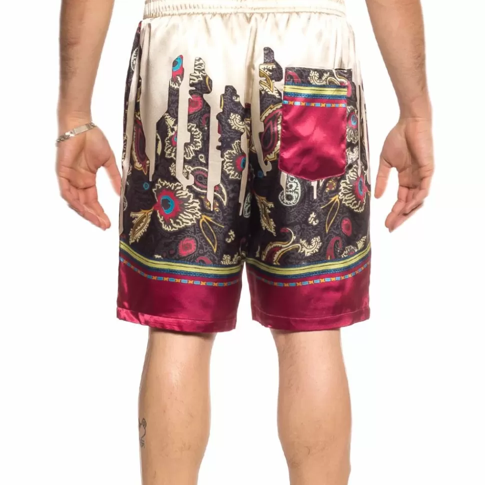 Shorts*Grimey "Hope Unseen All Over Print" Shorts - White - Summer 21