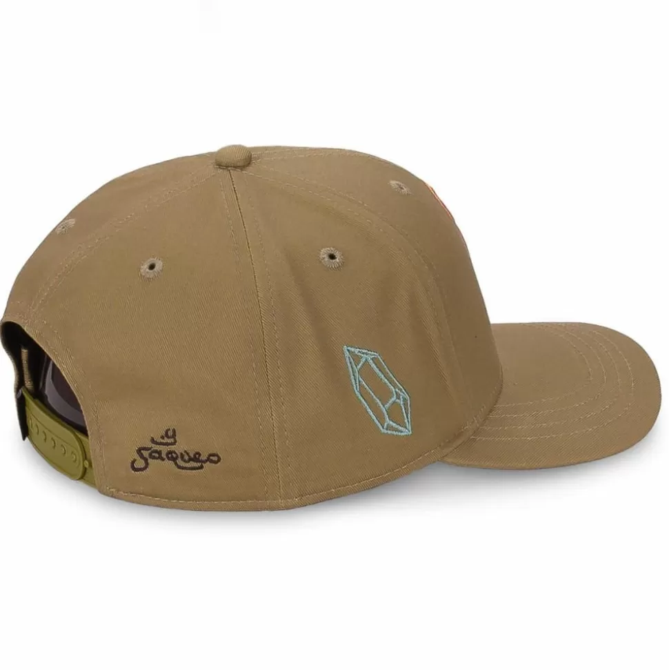 Head Wear*Grimey "Lost Boys" Curved Visor Cap - Brown - Fall 22