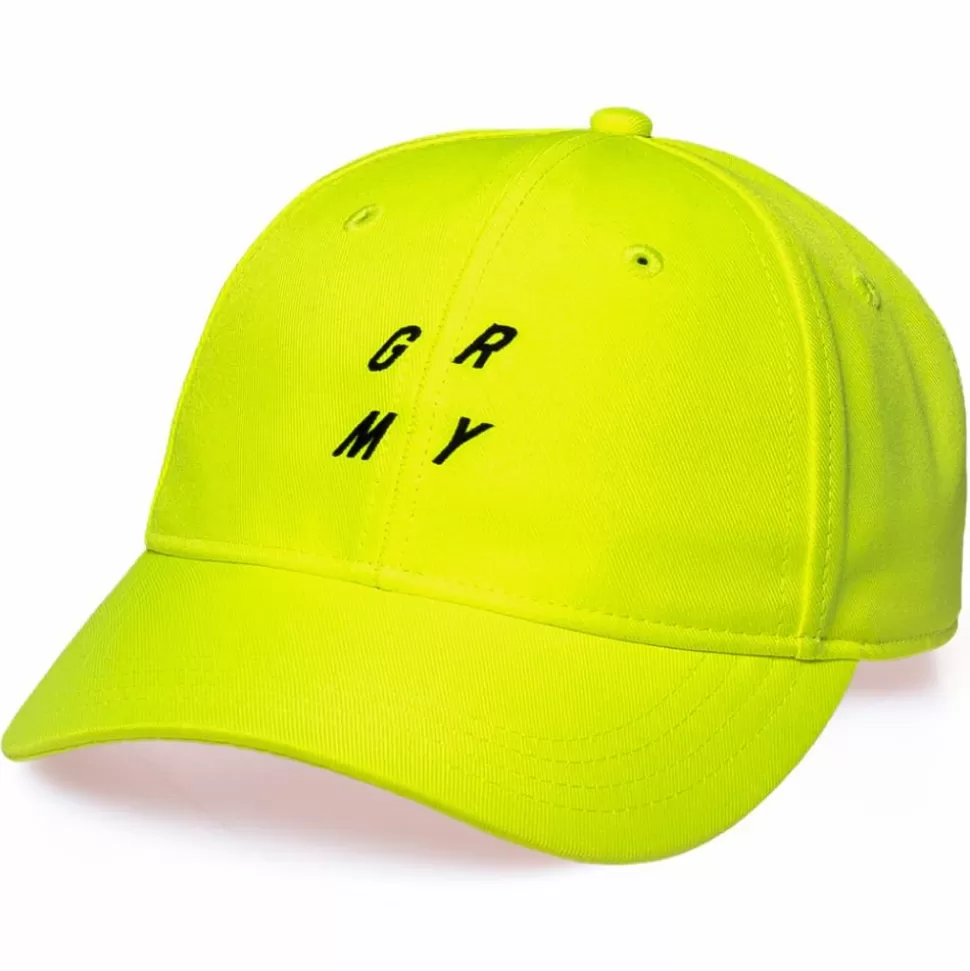 Head Wear*Grimey Planete Noir Curved Visor Fw19 Yellow