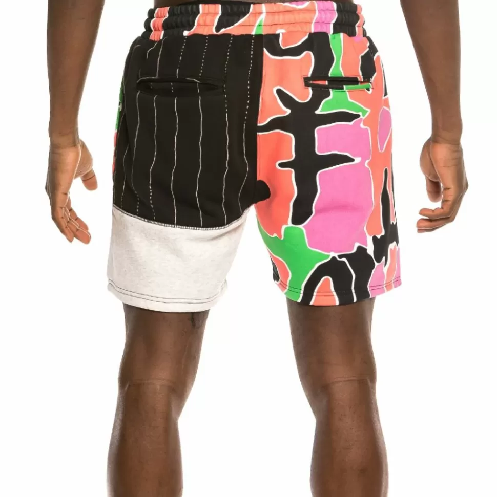 Shorts*Grimey "Strange Fruit All Over Print" Sweatshorts Black - Spring 21