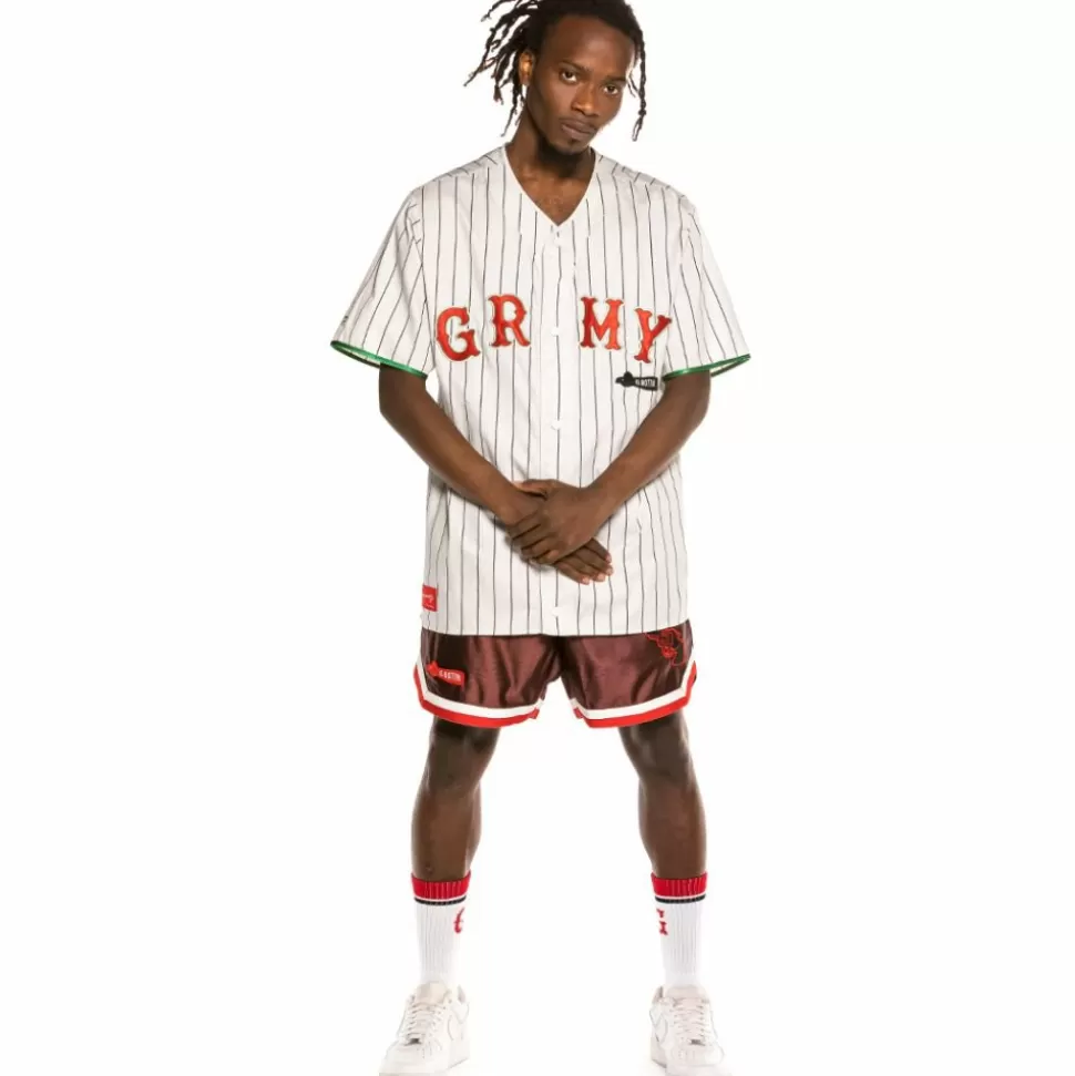 Shirts*Grimey "The Loot - El Botin" Baseball Jersey White - Spring 21