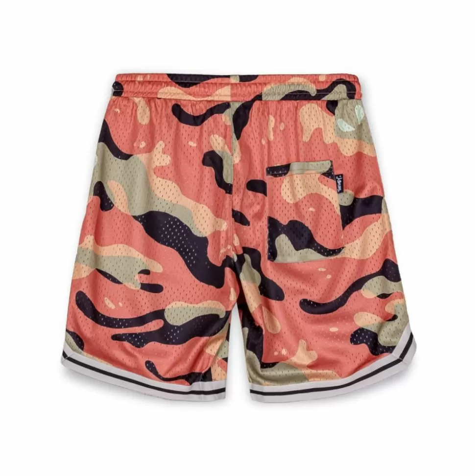 Shorts*Grimey Ufollow Mesh Basket Shorts - Brown - Spring 23