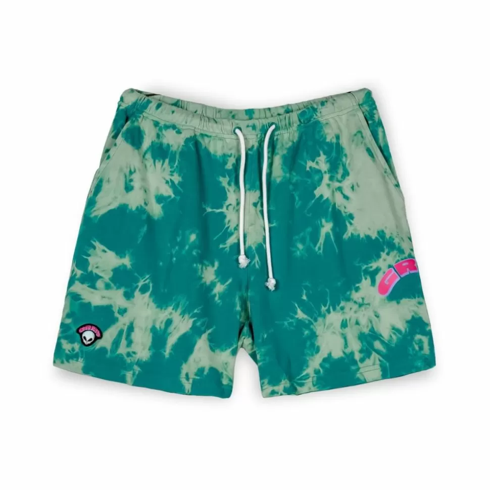 Shorts*Grimey Ufollow Sweatshorts - Bleached Blue - Spring 23