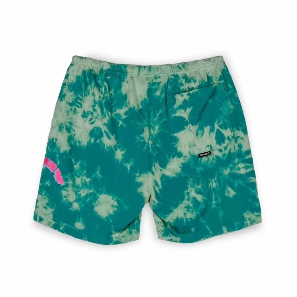 Shorts*Grimey Ufollow Sweatshorts - Bleached Blue - Spring 23