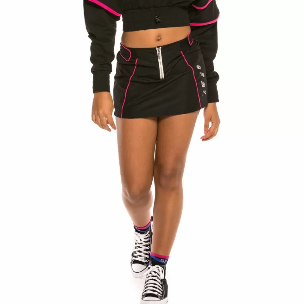 Skirts*Grimey Urmah Dojo All Over Print Skirt Ss20 Black