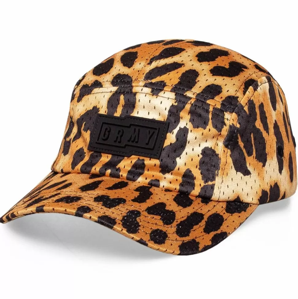 Head Wear*Grimey Yanga 5 Panelscap Ss20 Leopard