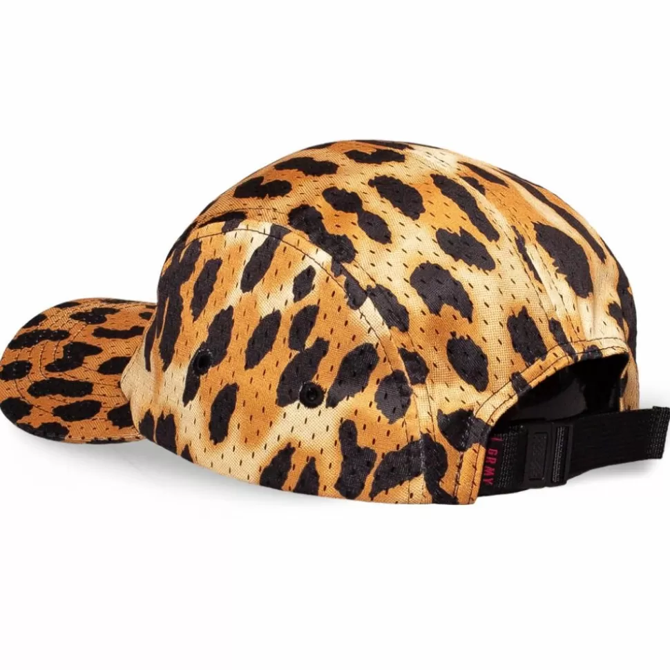 Head Wear*Grimey Yanga 5 Panelscap Ss20 Leopard