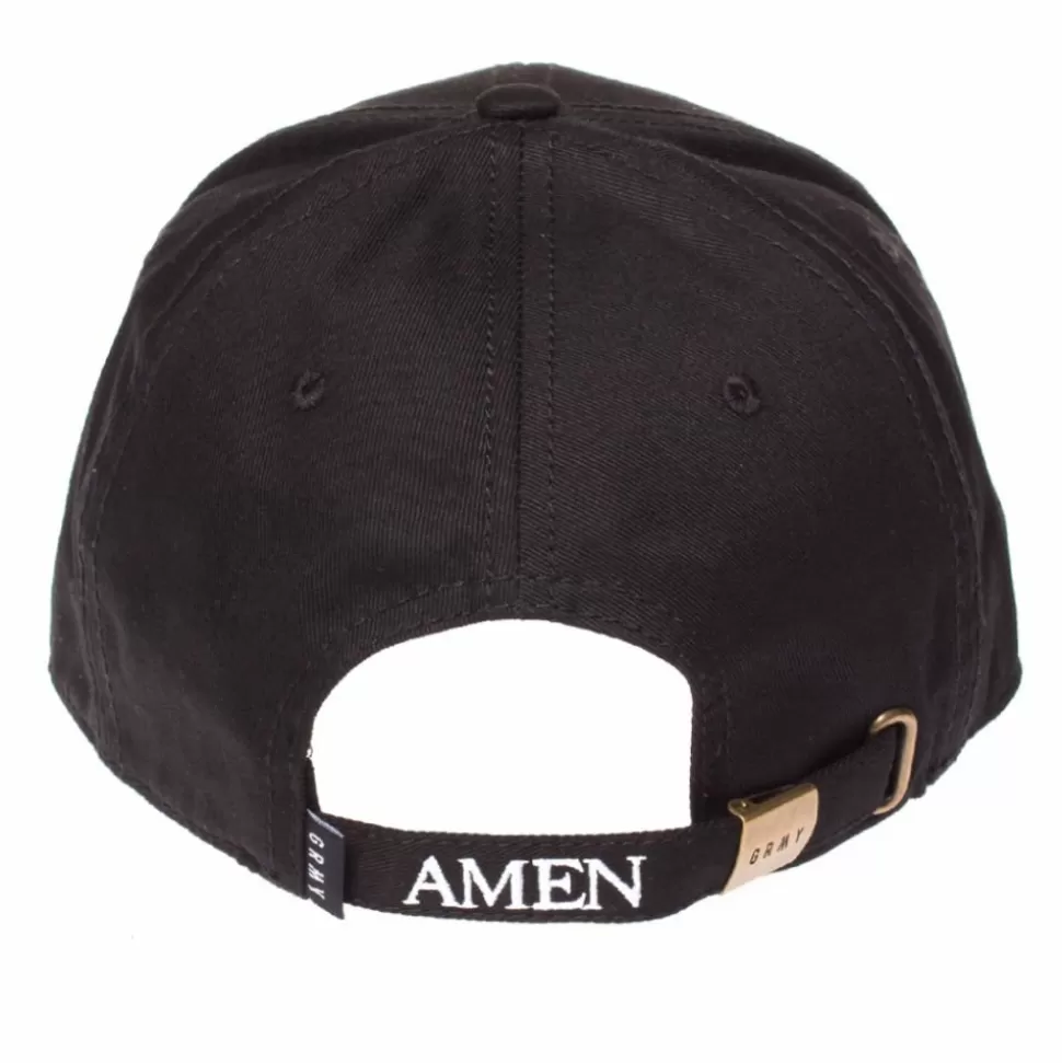 Head Wear*Grimey Ivan Nieto Amen X Cap Black