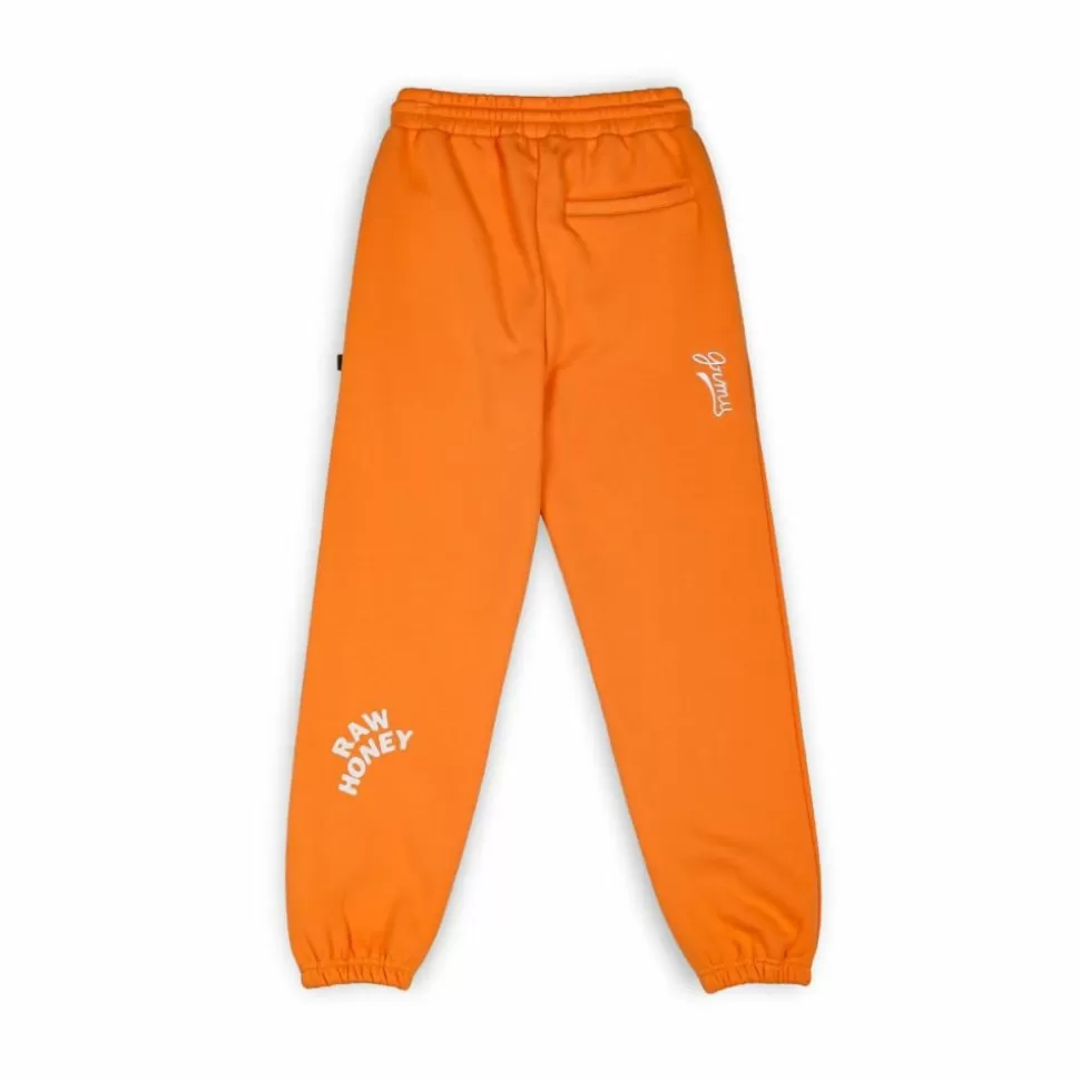 Outfits*Grimey Pack Pant + Crewneck "Hive" Heavyweight - Orange - Fall 22
