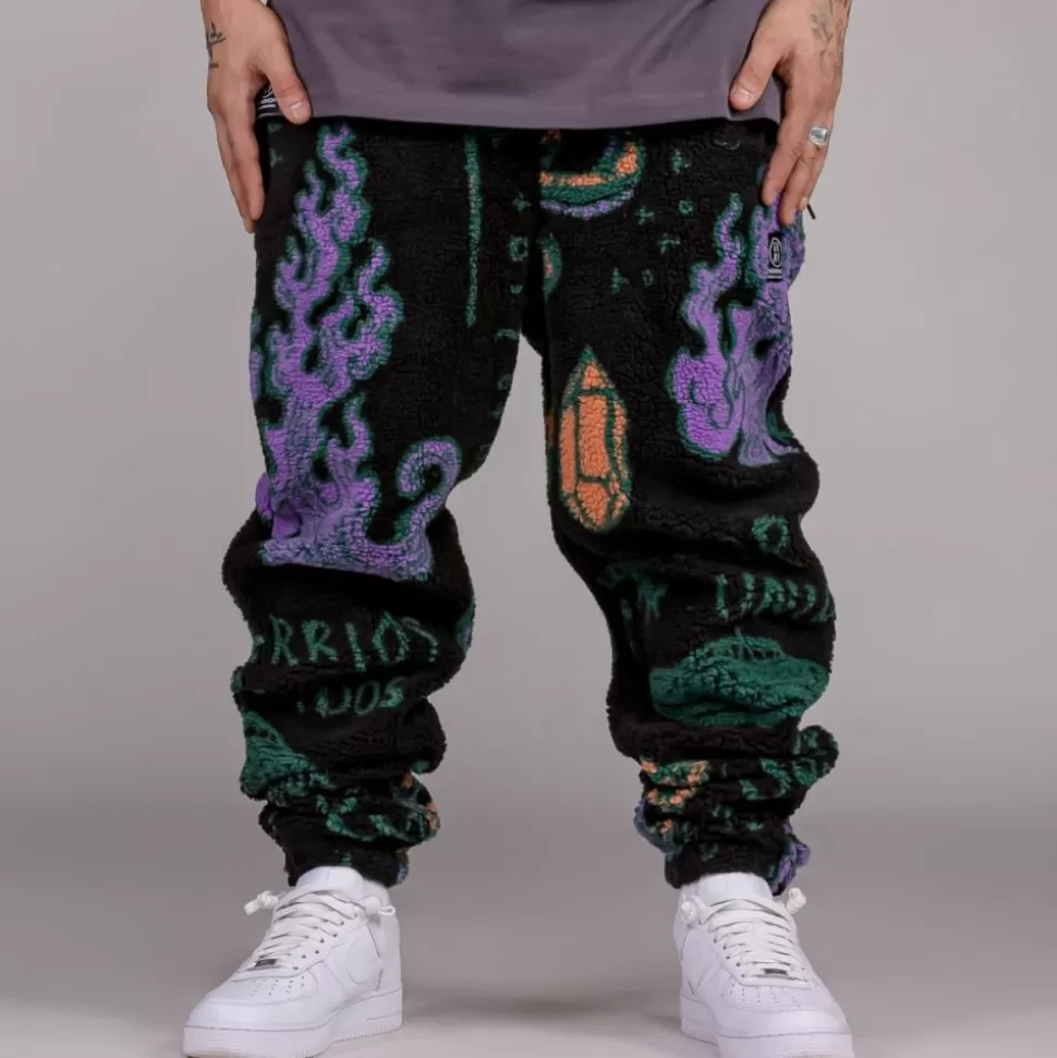 Outfits*Grimey Pack Pant + Hoodie Lost Boys Sherpa - Black - Winter 22