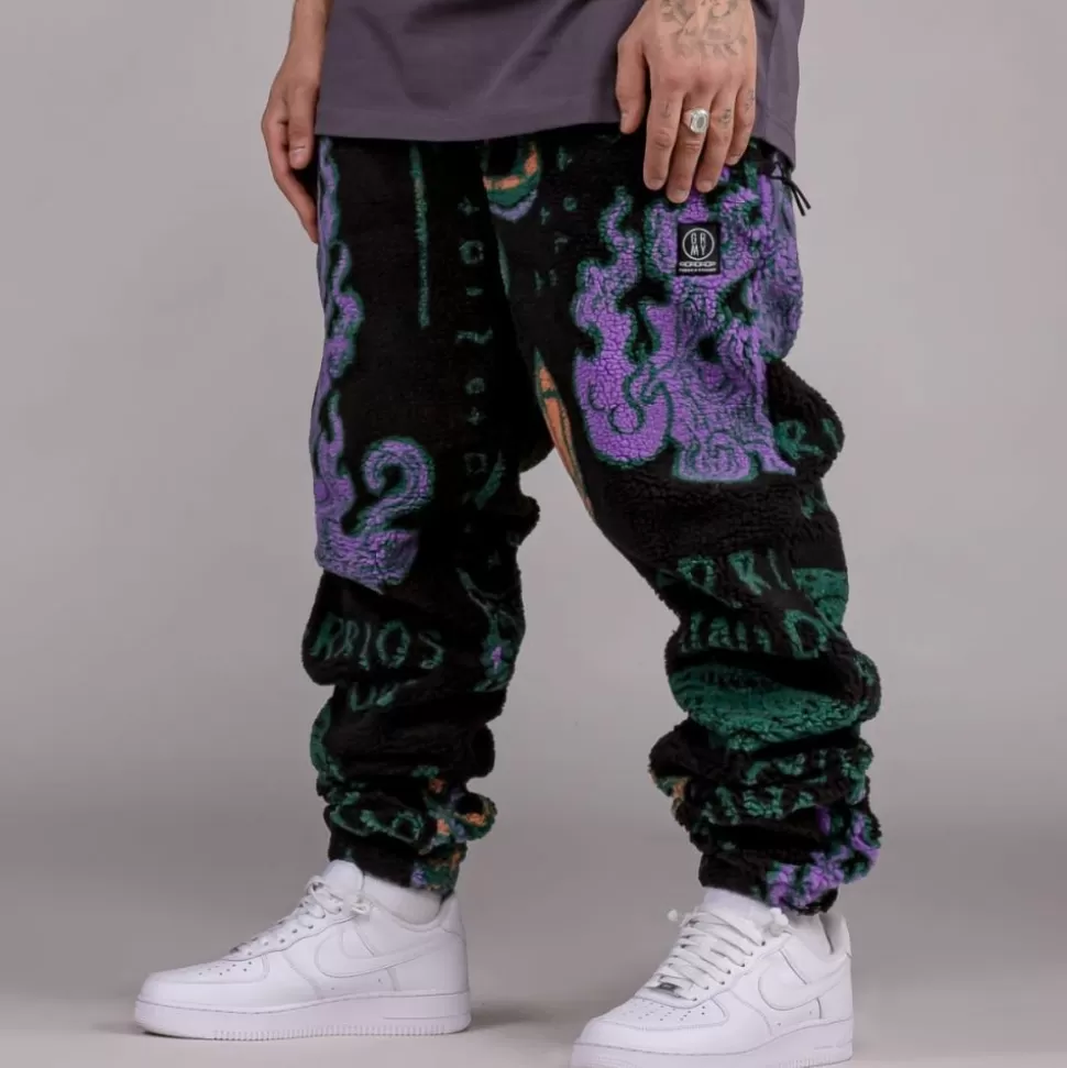 Outfits*Grimey Pack Pant + Hoodie Lost Boys Sherpa - Black - Winter 22
