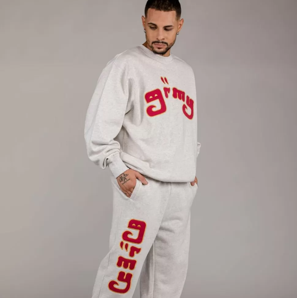 Outfits*Grimey Pack Pant + Sweatshirt "Lust Mantra" - Sport Grey - Fall 22