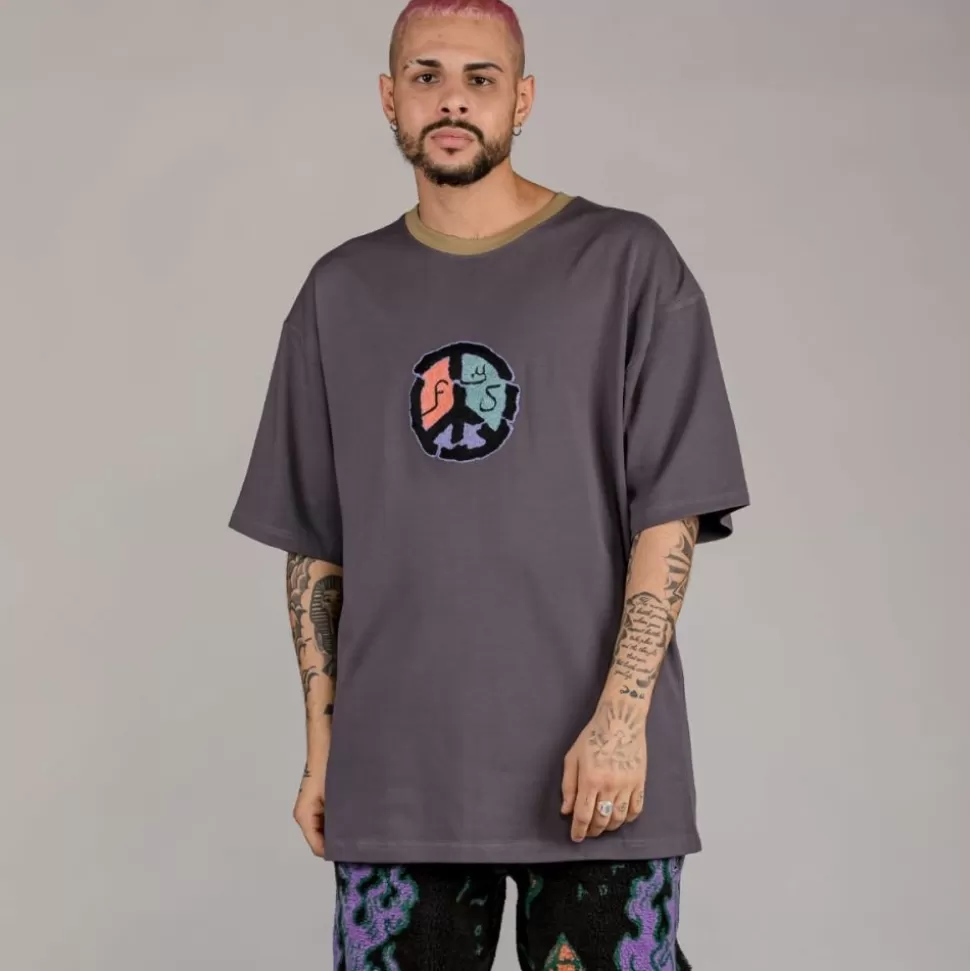 Outfits*Grimey Pack Sherpa Pant + Tee Lost Boys - Black/Anthracite- Winter 22