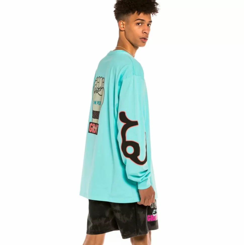 Outfits*Grimey Pack Short + Ls Shirt "Day Dreamer" - Blue/Black- Spring 22