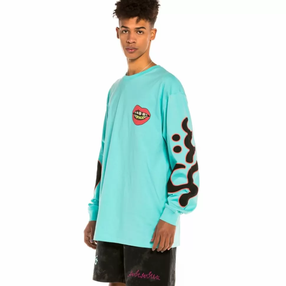 Outfits*Grimey Pack Short + Ls Shirt "Day Dreamer" - Blue/Black- Spring 22