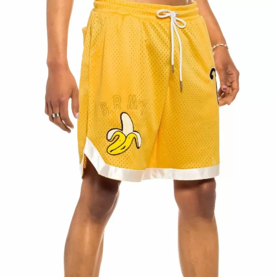 Outfits*Grimey Pack Short + Mesh Tee "Jungle Punch" - Yellow - Spring 22