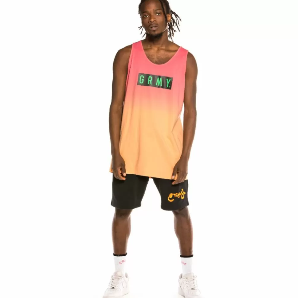 Outfits*Grimey Pack Shorts "Hope Unseen" + Tank Top "Frenzy" - Black / Pink - Summer 21