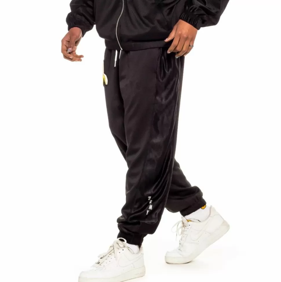 Outfits*Grimey Pack Track Pant + Track Jacket "Jungle Punch" - Black - Spring 22