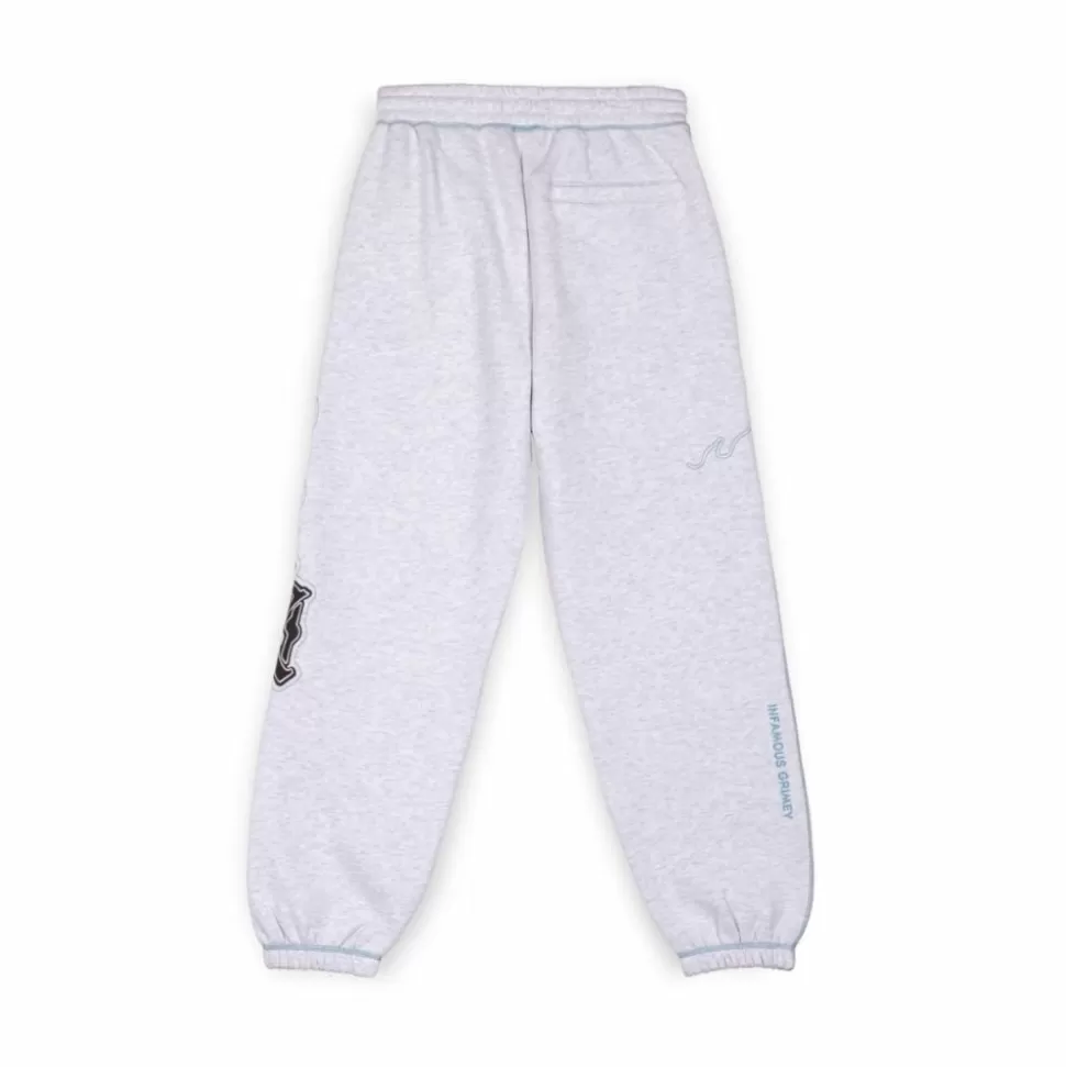 Pants*Grimey Pantalon Chandal Fire Route - Sport Grey - Spring 23