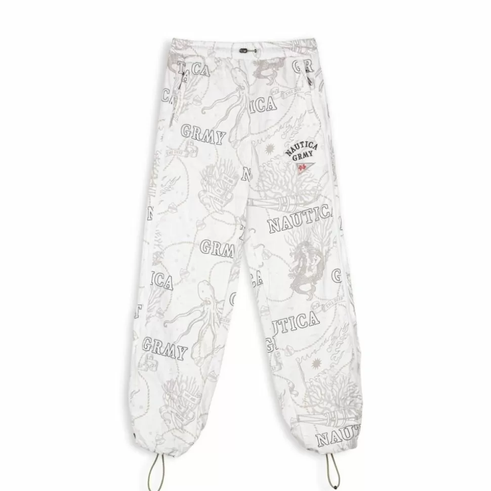 Ss24*Grimey Pantalon Chandal Mighty Harmonist Nautica X Grmy - White - Ss24