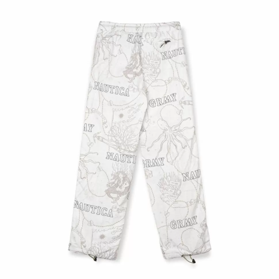 Ss24*Grimey Pantalon Chandal Mighty Harmonist Nautica X Grmy - White - Ss24