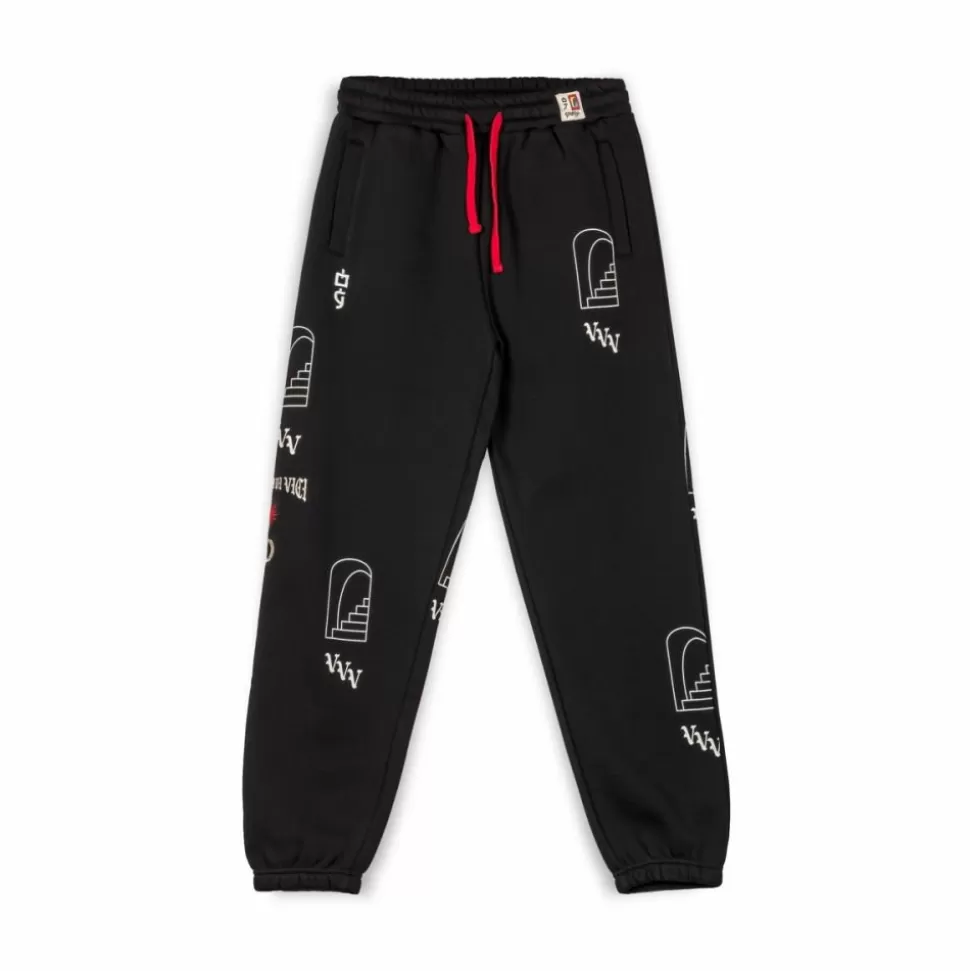 Pants*Grimey Pantalon Chandal Vita Deorum (Grmy X Oj) - Black - Fw23