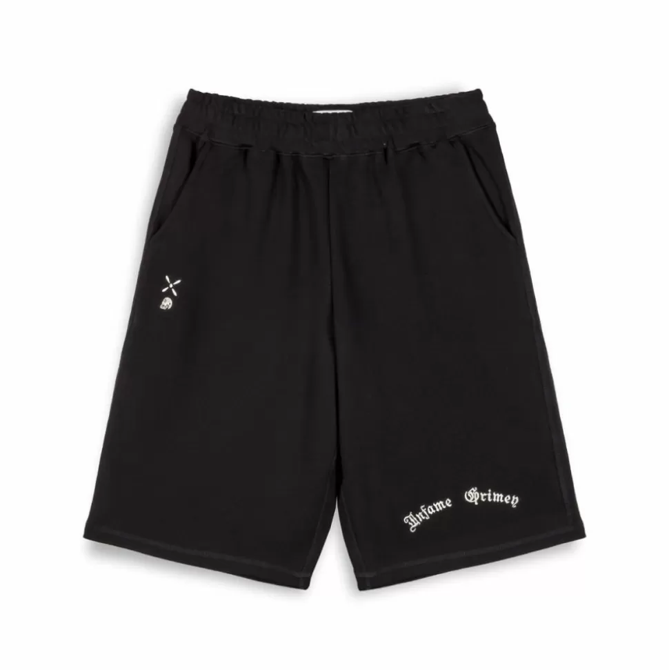 Shorts*Grimey Pantalon Corto Causing Panic Baggy - Black - Ss24