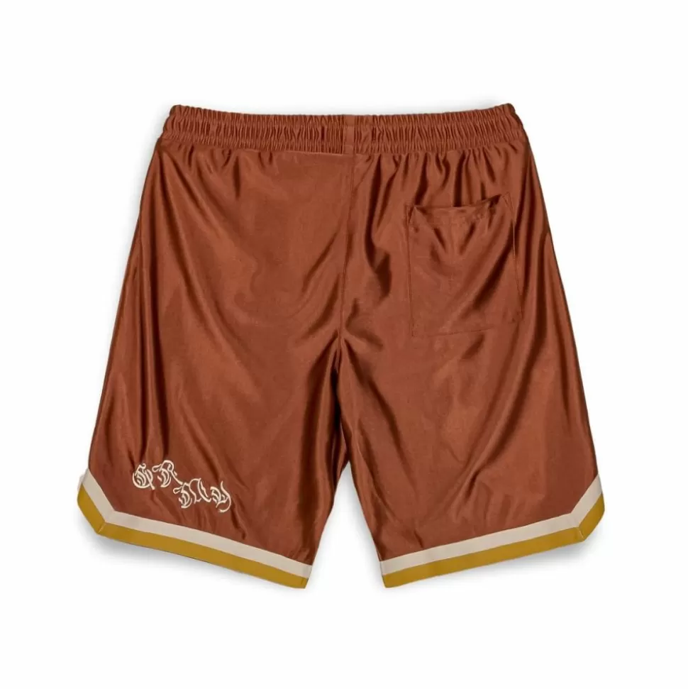 Shorts*Grimey Pantalon Corto Fire Route - Brown - Spring 23