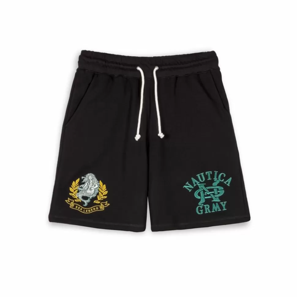 Shorts*Grimey Pantalon Corto Mighty Harmonist Nautica X Grmy - Black - Ss24