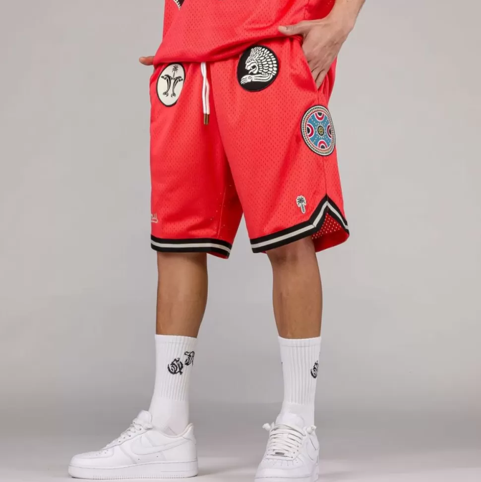 Shorts*Grimey Pantalon Corto The Clout - Red - Spring 23