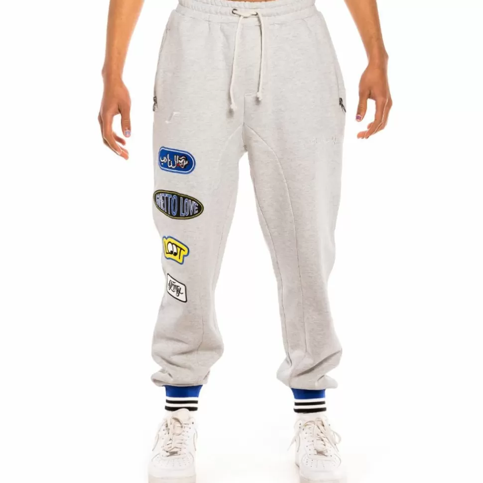 Pants*Grimey Pantalon "Arch Rival" - Sport Grey - Spring 22