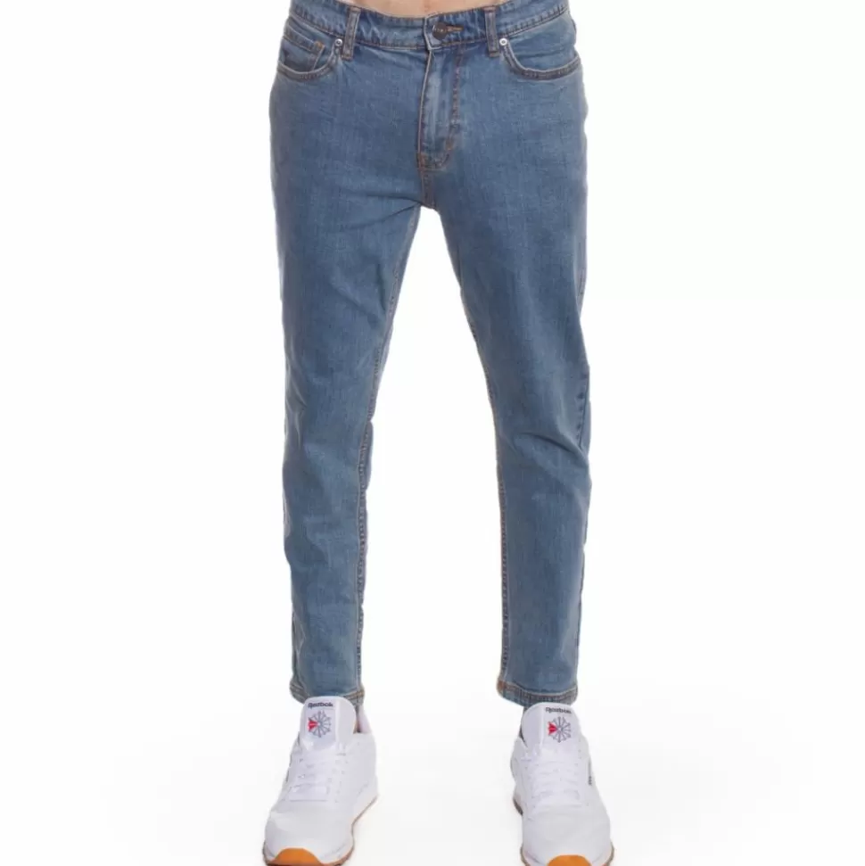 Pants*Grimey Pantalon Denim Pant Skinny Jeans Fw17 Washed Denim