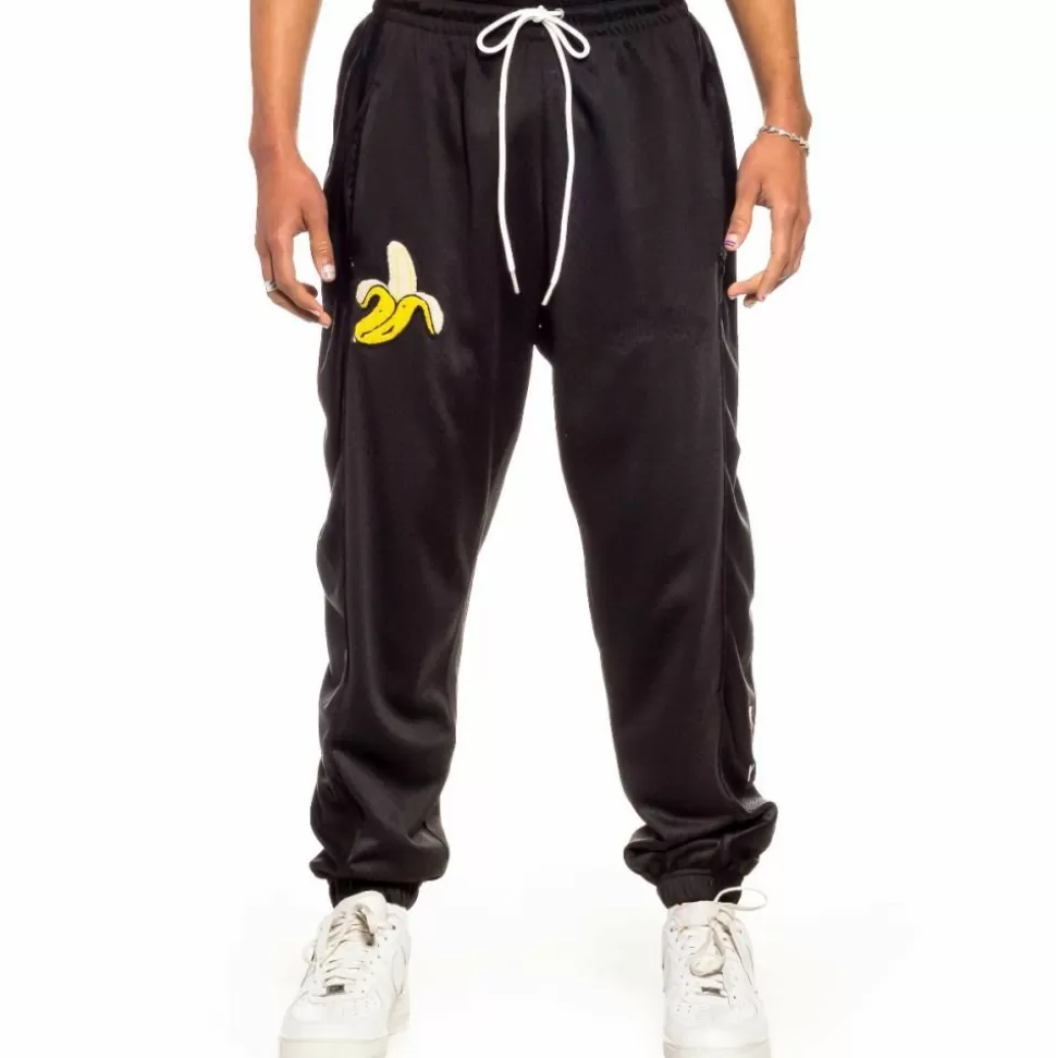 Pants*Grimey Pantalon Jungle Punch Mesh- Black - Spring 22