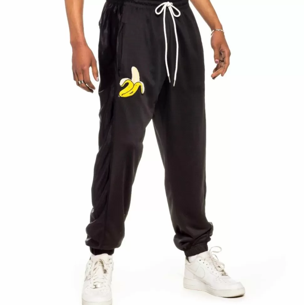 Pants*Grimey Pantalon Jungle Punch Mesh- Black - Spring 22