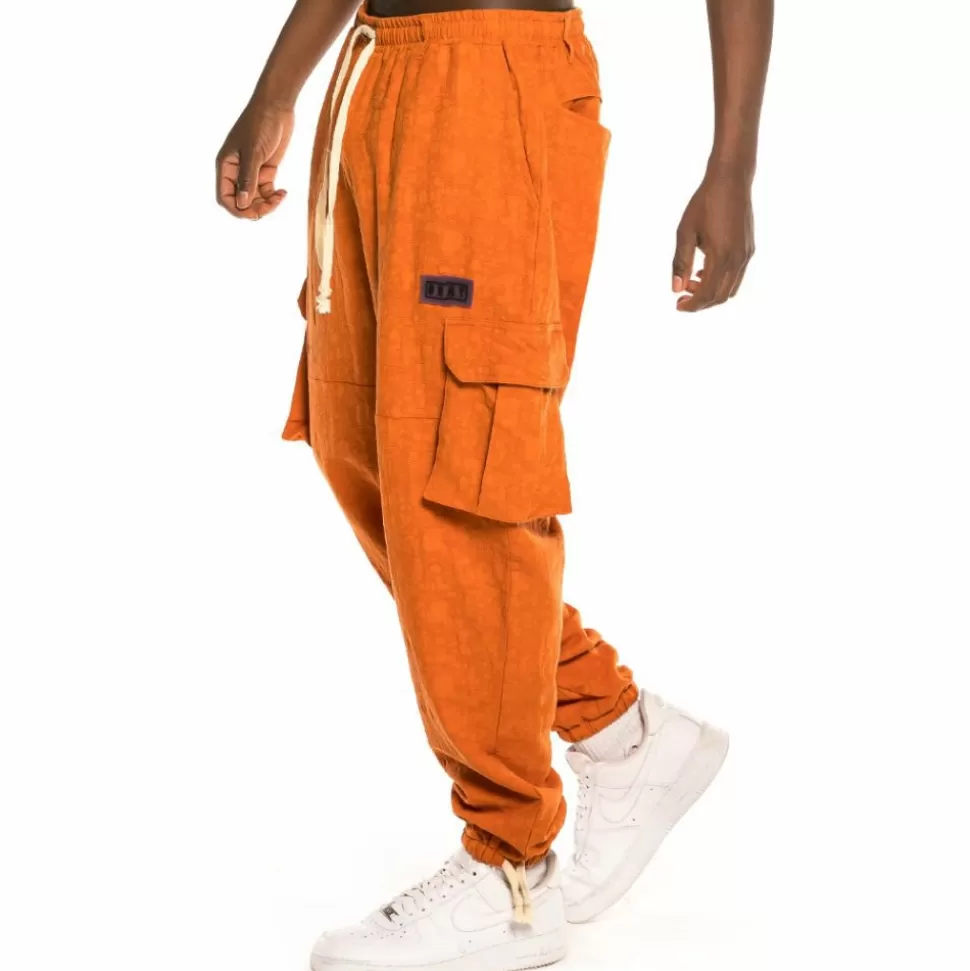 Pants*Grimey Pantalon Liveution Cargo - Brown - Spring 21
